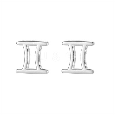 925 Sterling Silver Stud Earrings WG164A3-03-1