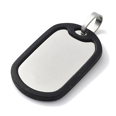 304 Stainless Steel Big Pendants STAS-Z098-31P-02-1