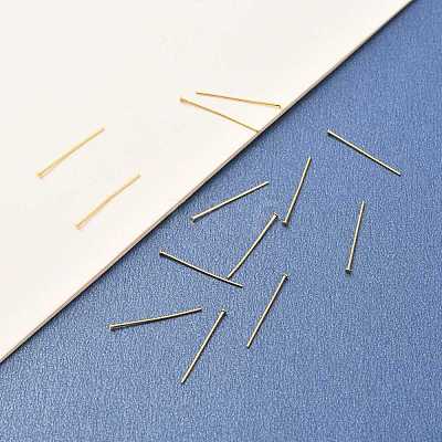 Brass Flat Head Pins KK-F824-114B-G-1