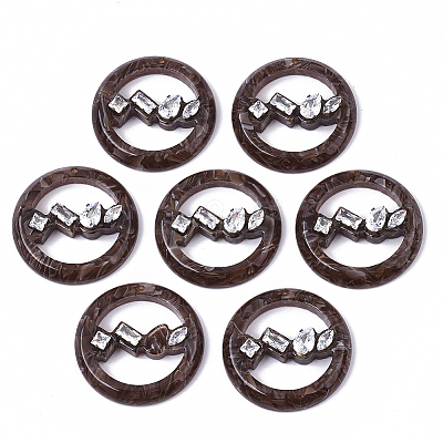 Cellulose Acetate(Resin) Pendants LS-X-KY-S163-101B-01-1
