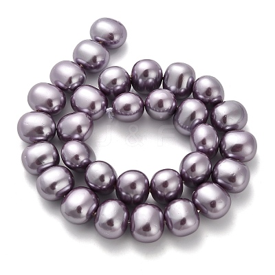 Shell Pearl Beads Strands BSHE-F013-01C-1