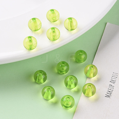 Transparent Acrylic Beads MACR-S370-A8mm-729-1
