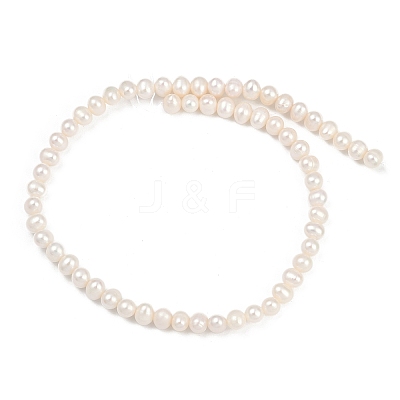 Natural Cultured Freshwater Pearl Beads Strands PEAR-I007-07Y-10A-1