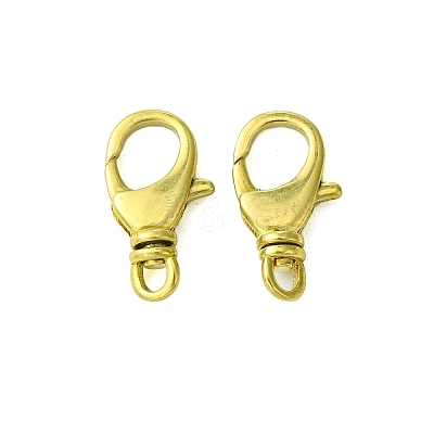 Brass Lobster Claw Clasps KK-D099-01B-C-1