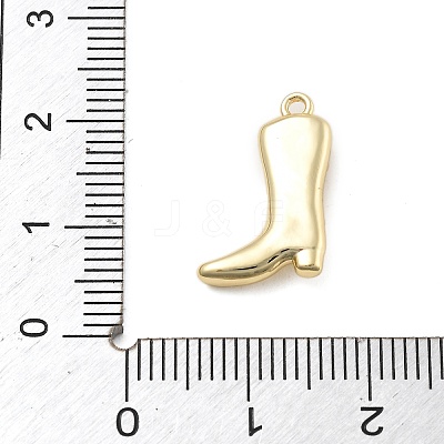 Brass Micro Pave Clear Cubic Zirconia Pendants LS-KK-D283-34G-02-1