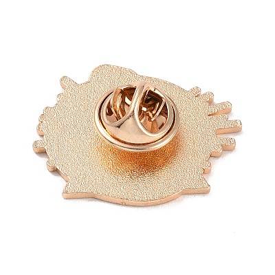 Teacher's Day Theme Rack Plating Light Gold Alloy Brooches JEWB-Z016-01KCG-05-1