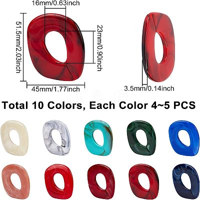 Acrylic Linking Rings OACR-FH0001-002-1