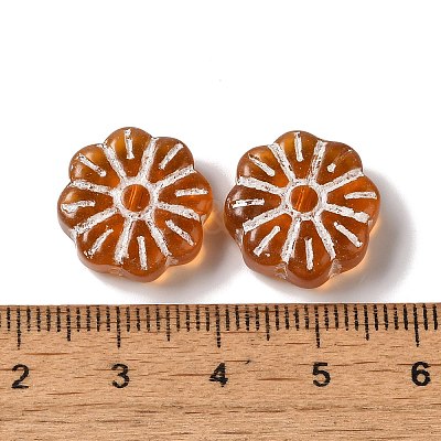 Transparent Lampwork Beads LAMP-P065-03A-03-1