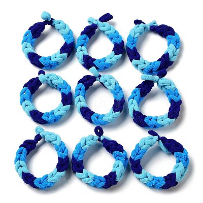Gradient Nylon Elastic Hair Ties OHAR-D010-05B-1