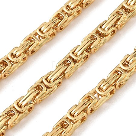 201 Stainless Steel Byzantine Chains SA-CBA46AF-02C-G-1