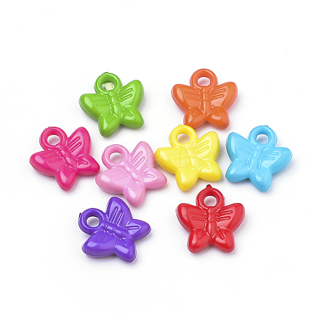 Opaque Acrylic Pendants X-SACR-Q190-77-1
