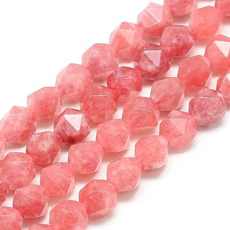 Natural Rhodochrosite Beads Strands G-S149-10-8mm-1