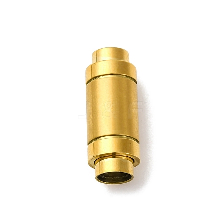 304 Stainless Steel Magnetic Clasps STAS-A117-08G-1