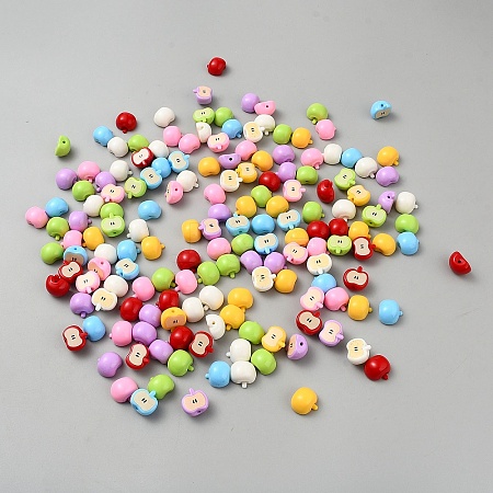 Opaque Acrylic Beads MACR-TAC0005-14-1
