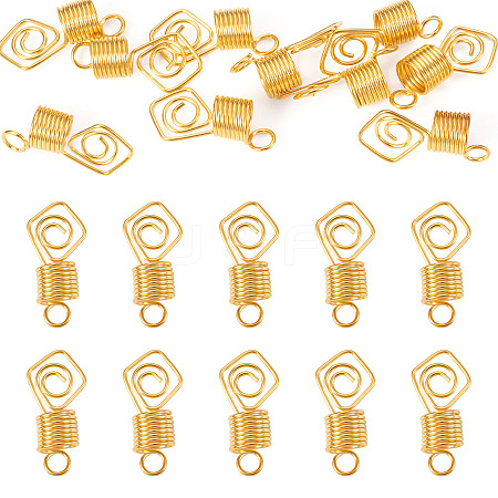 10Pcs Alloy Dreadlocks Beads FIND-TA0008-53C-1