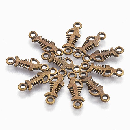Tibetan Style Links connectors LS-X-MLF0133Y-NF-1