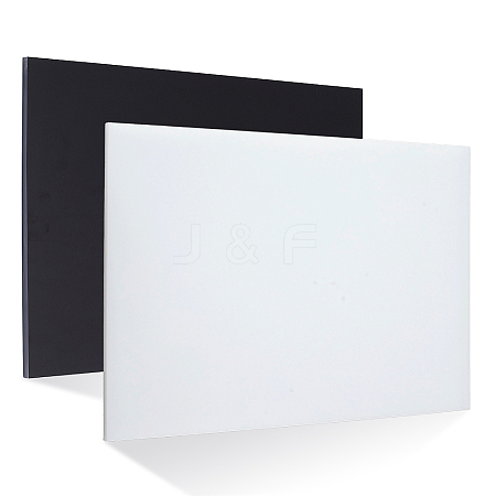 2Pcs 2 Colors HDPE Sheet DIY-GA0008-60B-1
