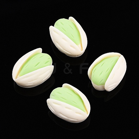 Opaque Resin Decoden Cabochons RESI-N039-125-1