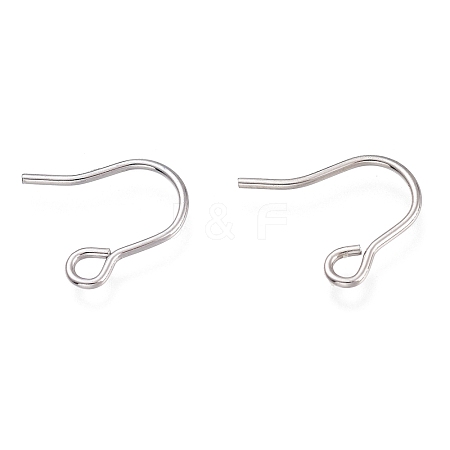 Tarnish Resistant 304 Stainless Steel Earring Hooks STAS-O135-04B-1