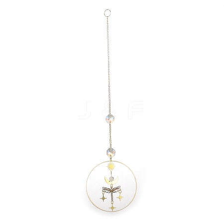 Brass Big Pendant Decorations LS-HJEW-M005-03G-03-1