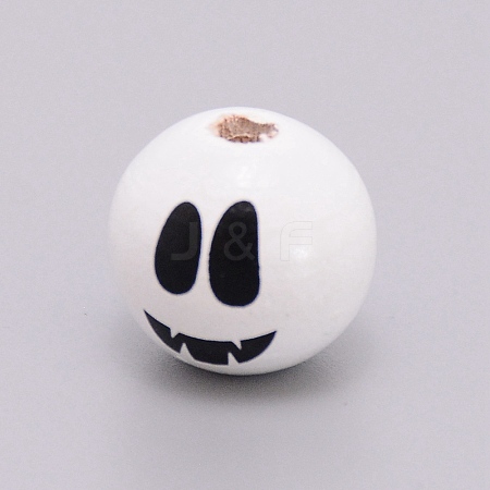Natural Wood Beads WOOD-TAC0007-55-1