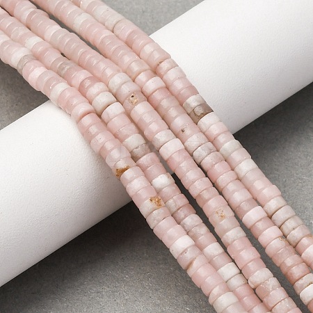 Natural Pink Opal Beads Strands G-L624-I18-2x4mm-1