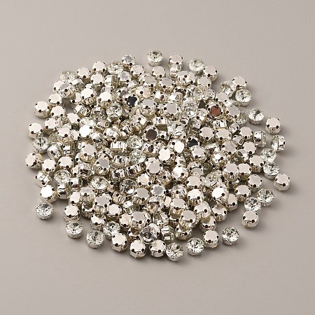 Sew on Rhinestone KK-WH0045-63G-1