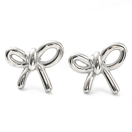 Non-Tarnish 304 Stainless Steel Stud Earrings EJEW-B023-16P-1