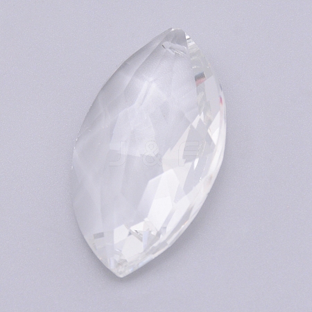 Transparent Glass Pendants GLAA-WH0022-21-1
