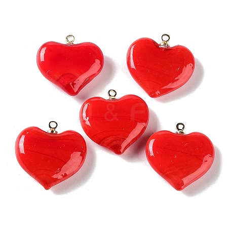 Handmade Lampwork Pendants X-LAMP-G160-01E-1