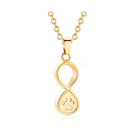 Stainless Steel Pendant Necklaces PW-WG70C22-02-1