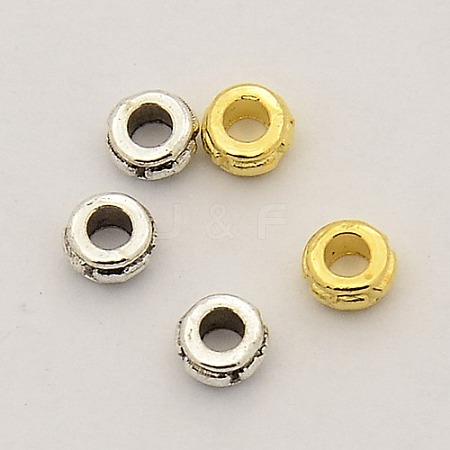 Rondelle Alloy Spacer Beads X-PALLOY-N0002-05-1