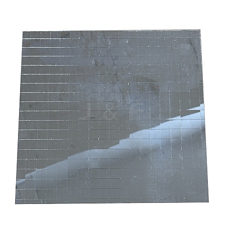 Self-Adhesive Glass Mosaic Tiles GLAA-WH0033-88-1
