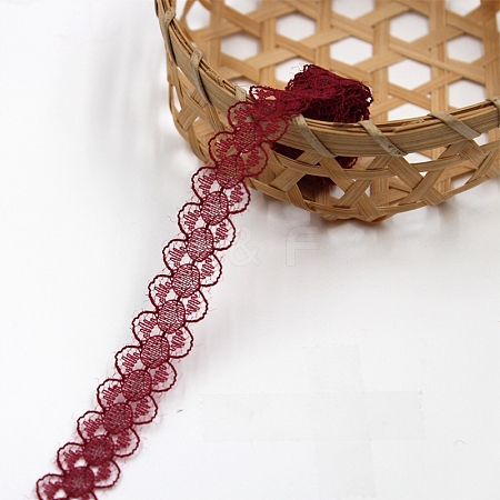 Nonelastic Lace Trim OCOR-WH0033-65F-1