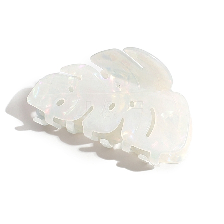 Leaf Cellulose Acetate Claw Hair Clips PW-WGF7B0C-06-1