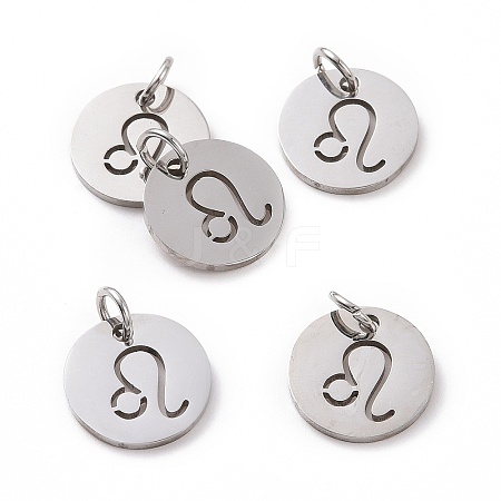 304 Stainless Steel Charms STAS-Q201-T445-5S-1