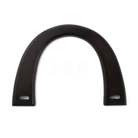 Wooden U-Shaped Bag Handles FIND-WH0010-27A-1