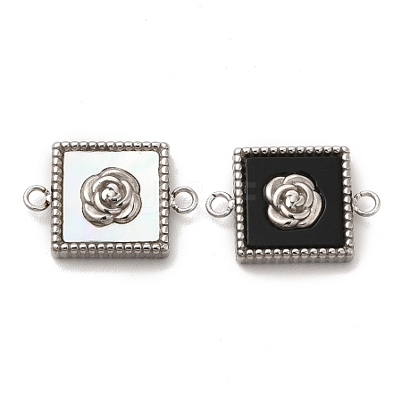 304 Stainless Steel Connector Charms STAS-A079-05P-1