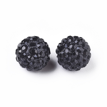 Pave Disco Ball Beads RB-Q195-14mm-280-1