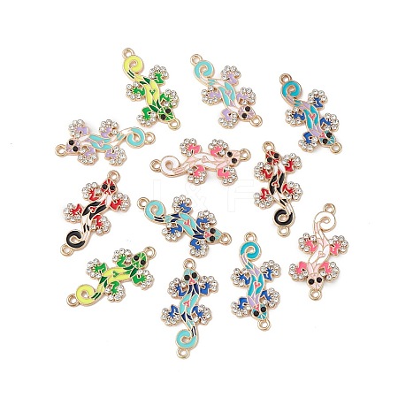 Alloy Enamel Connector Charms ENAM-I054-08-1