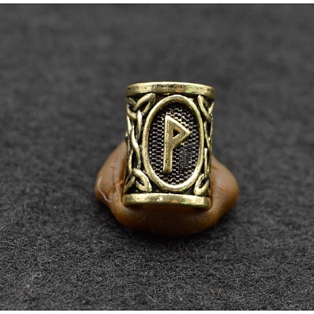 Tibetan Style Alloy European Beads PW-WG61710-23-1