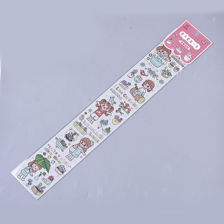 Cute Girl Theme Scrapbooking Stickers DIY-S037-17C-1