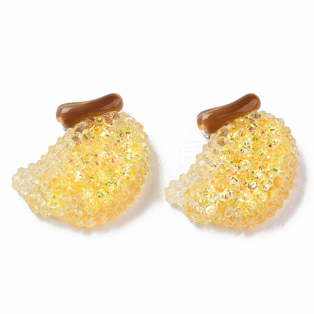 Transparent Resin Cabochons CRES-N034-07-1