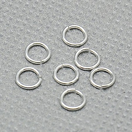 925 Sterling Silver Open Jump Rings STER-A005-28-1