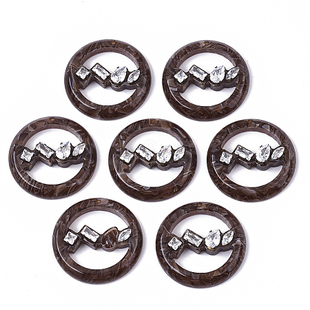 Cellulose Acetate(Resin) Pendants LS-X-KY-S163-101B-01-1