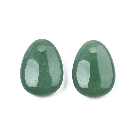 Natural Green Aventurine Pendants G-N0325-15C-1