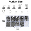 DIY 304 Stainless Steel Stud Earring Making Kits DIY-YW0010-50-2