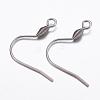 Tarnish Resistant 304 Stainless Steel Earring Hooks STAS-K146-034-20x21mm-1