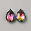 Glass Rhinestone Cabochons GLAA-WH0045-10F-03-1