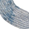 Gradient Color Natural Devil Blue Aquamarine Beads Strands G-NH0072-B01-2mm-5
